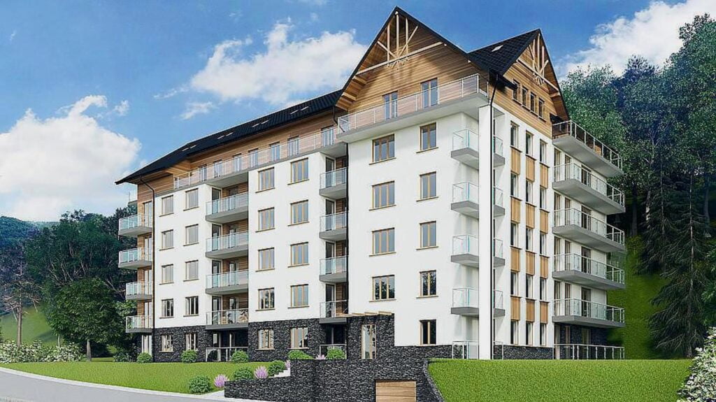 Wizualizacja - Zielona Apartamenty
