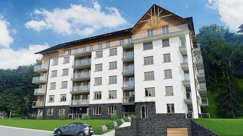 Wizualizacja - Zielona Apartamenty