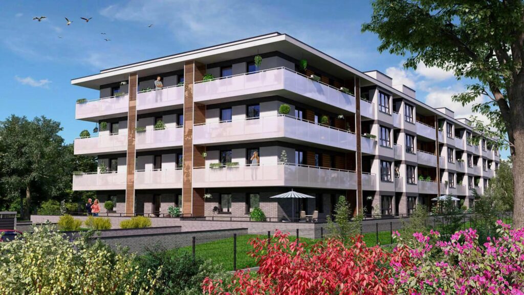Wizualizacja - Apartamenty Parkowa Prestige