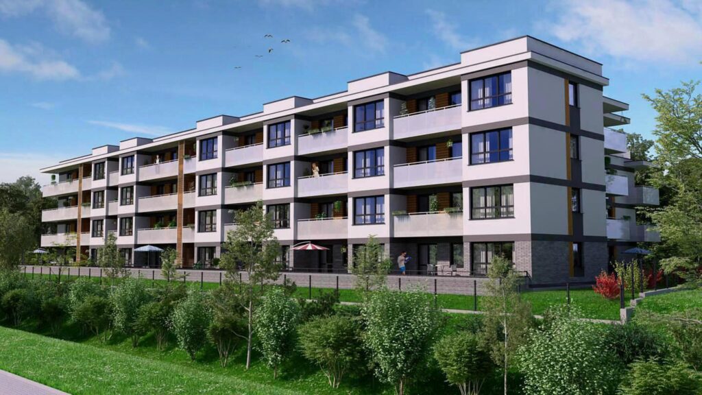 Wizualizacja - Apartamenty Parkowa Prestige