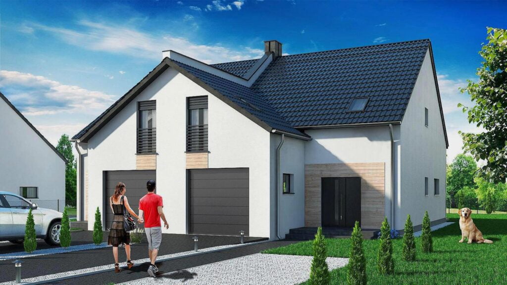 Wizualizacja - Apartamenty Padniewko