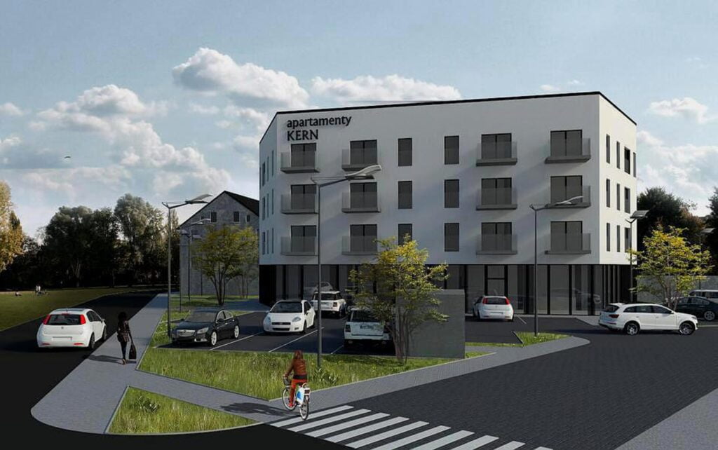 Wizualizacja - Apartamenty Kern
