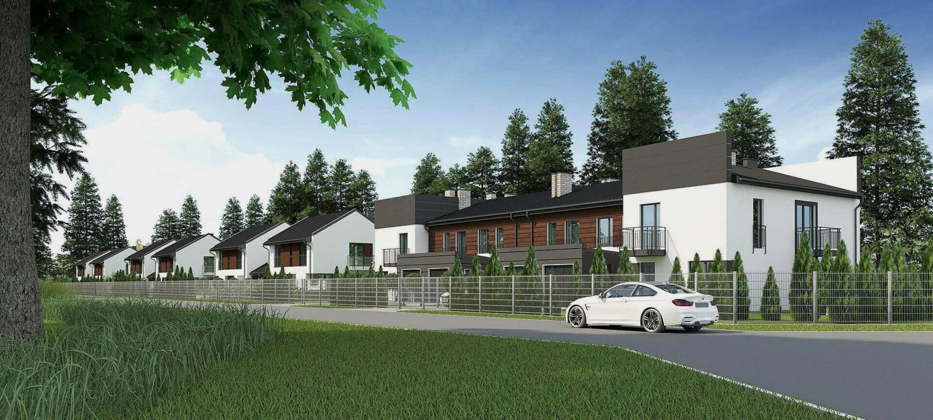 Domy Bobrowiec w Piasecznie