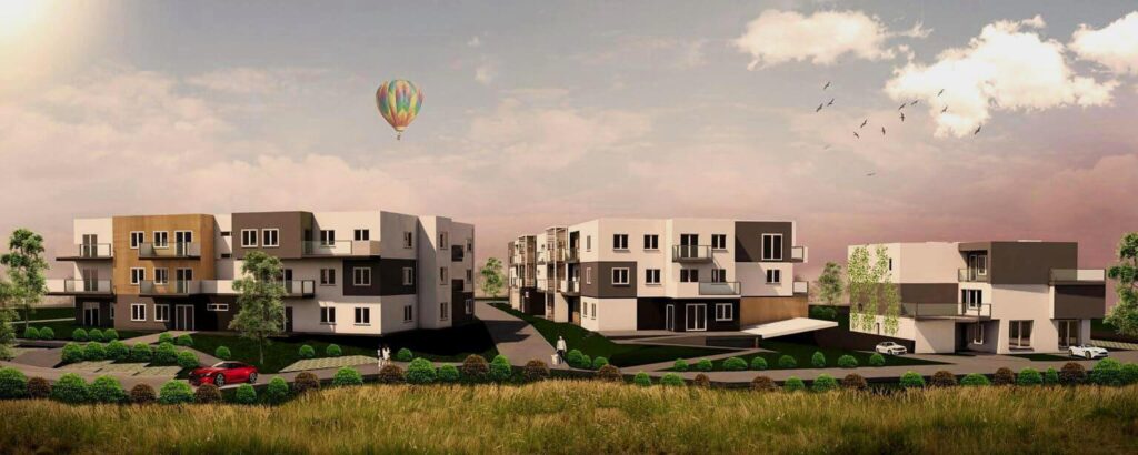 Wizualizacja - Apartamenty na Gniotku