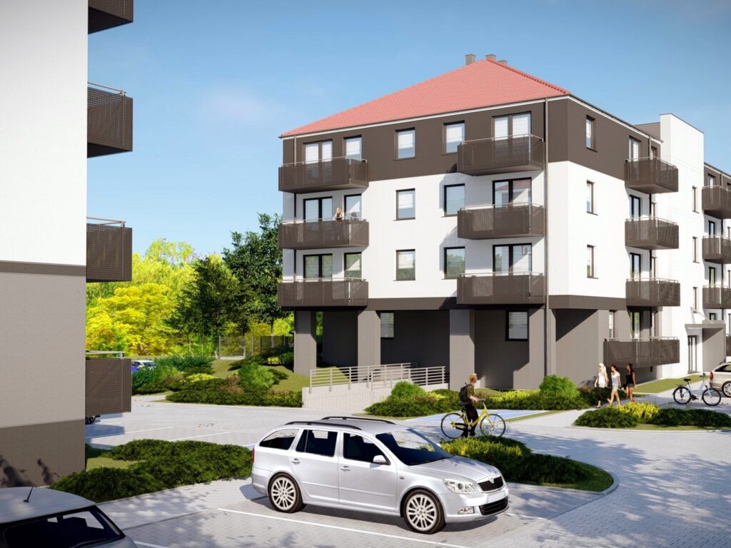 Wizualizacja - Apartamenty Leśna Polana