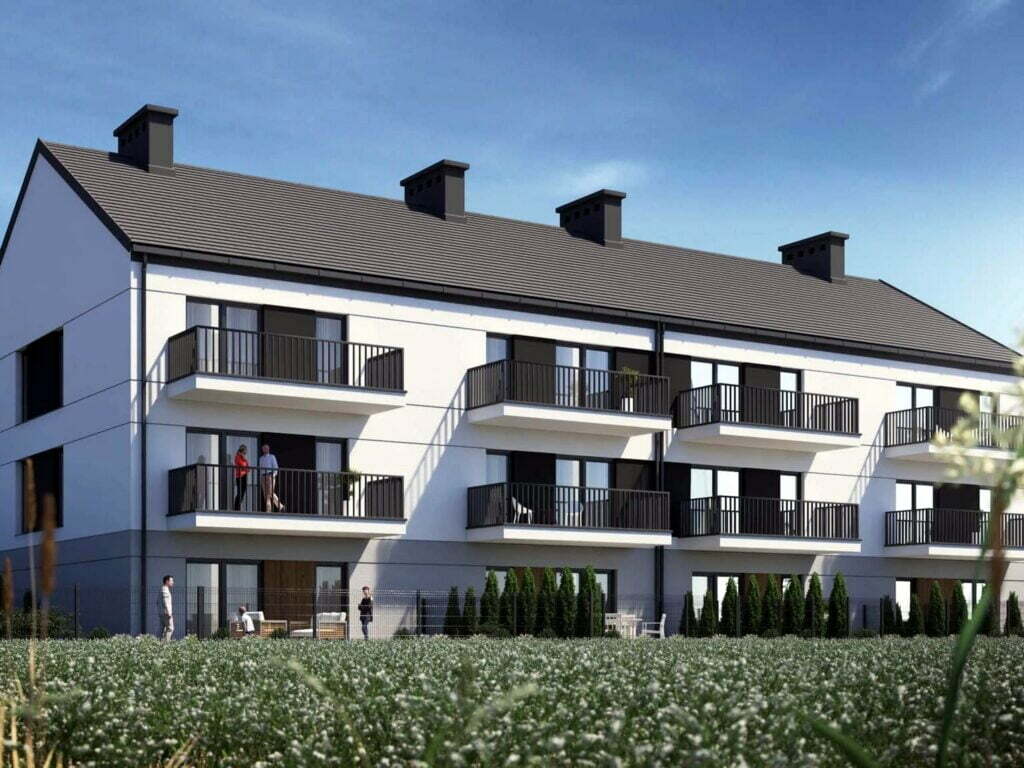 Wizualizacja - Apartamenty Mogilno