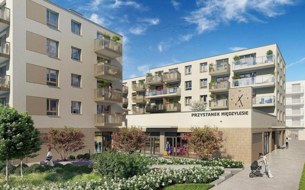 Wizualizacja - Przystanek Międzylesie