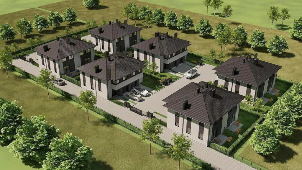 Wizualizacja - Mazowieckie Wierzby