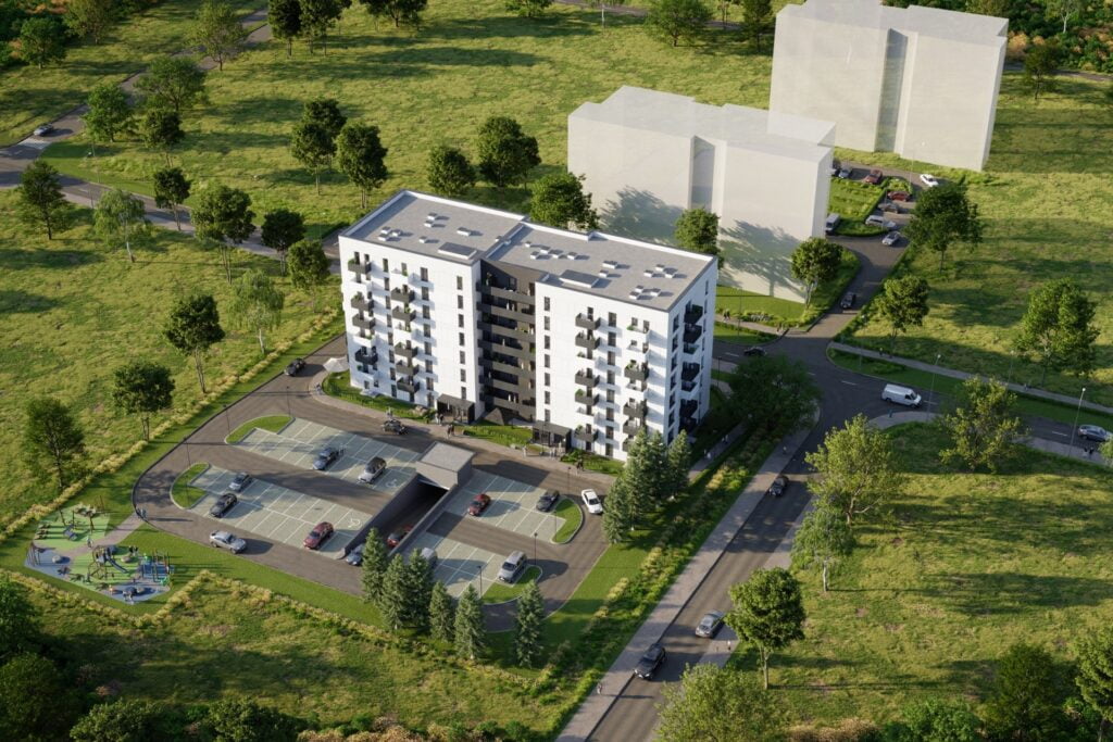 Wizualizacja - Apartamenty Krogulskiego