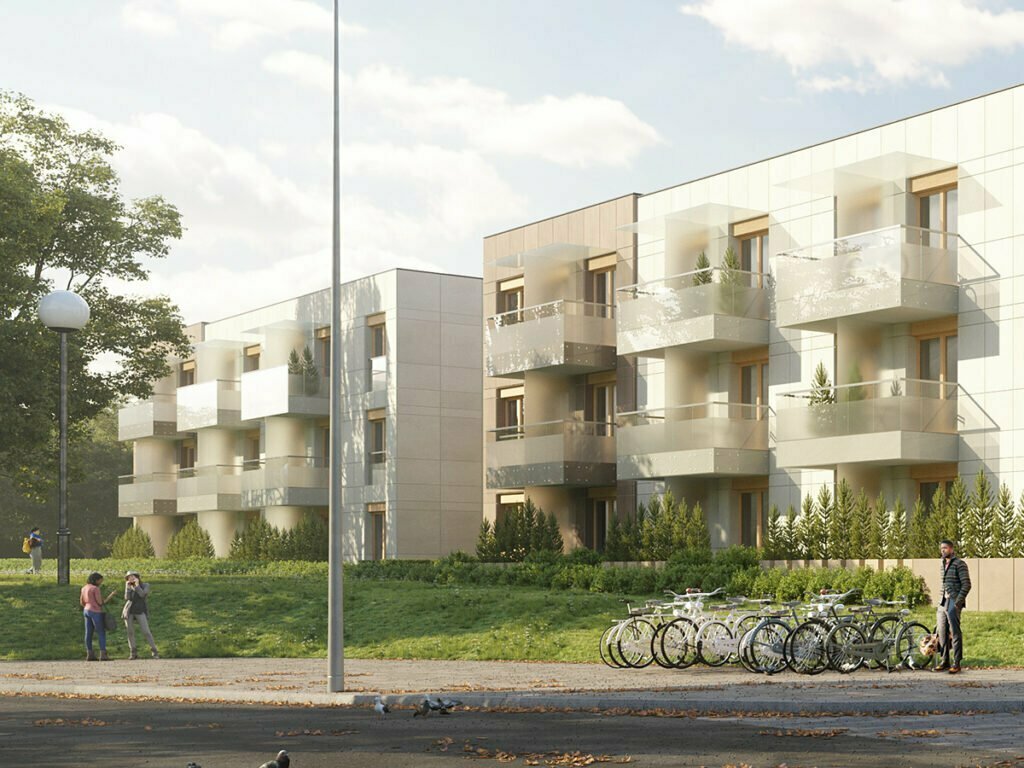 Wizualizacja - Apartamenty Merliniego