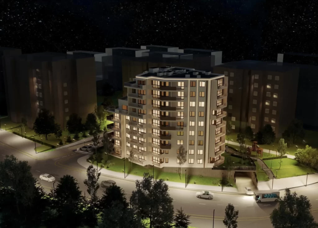 Wizualizacja - Capital Towers Karolina Park