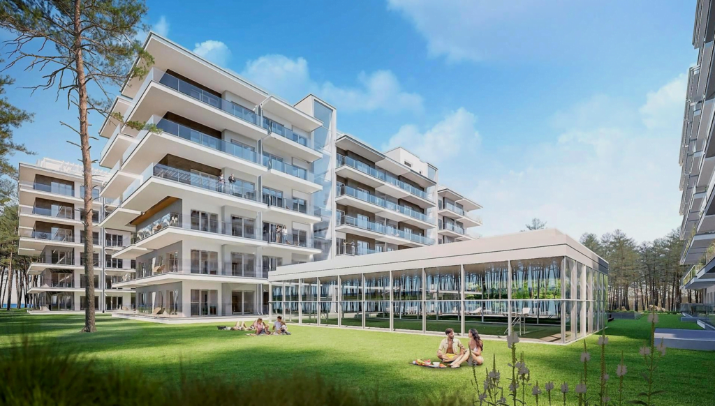 Wizualizacja - Resort Hevenia Mrzeżyno