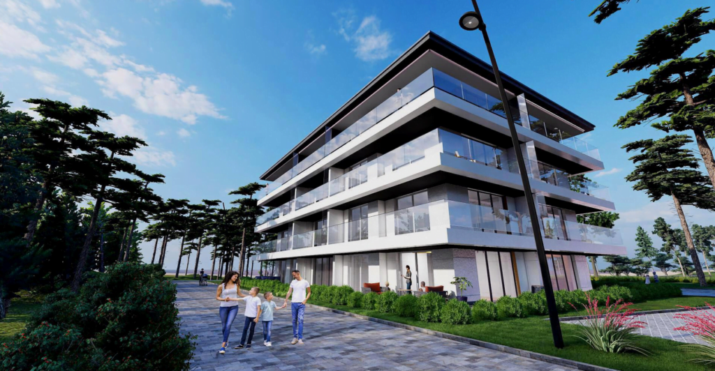 Wizualizacja - Resort Hevenia Pogorzelica