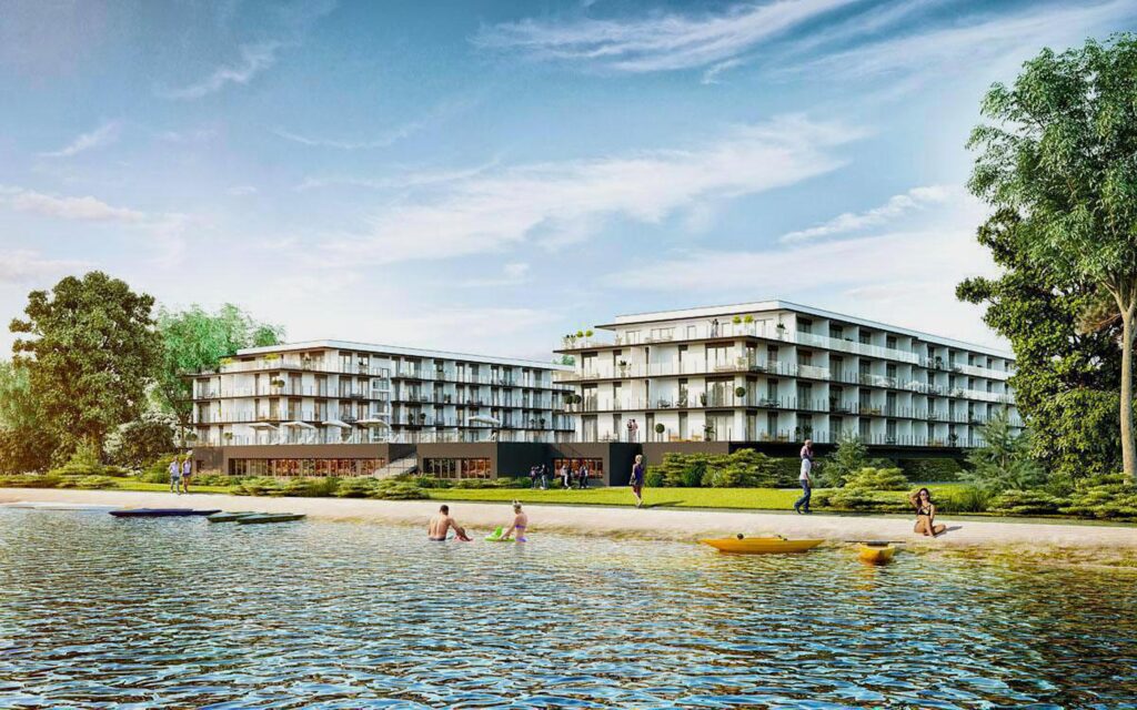 Wizualizacja - Apartamenty Dziwnów