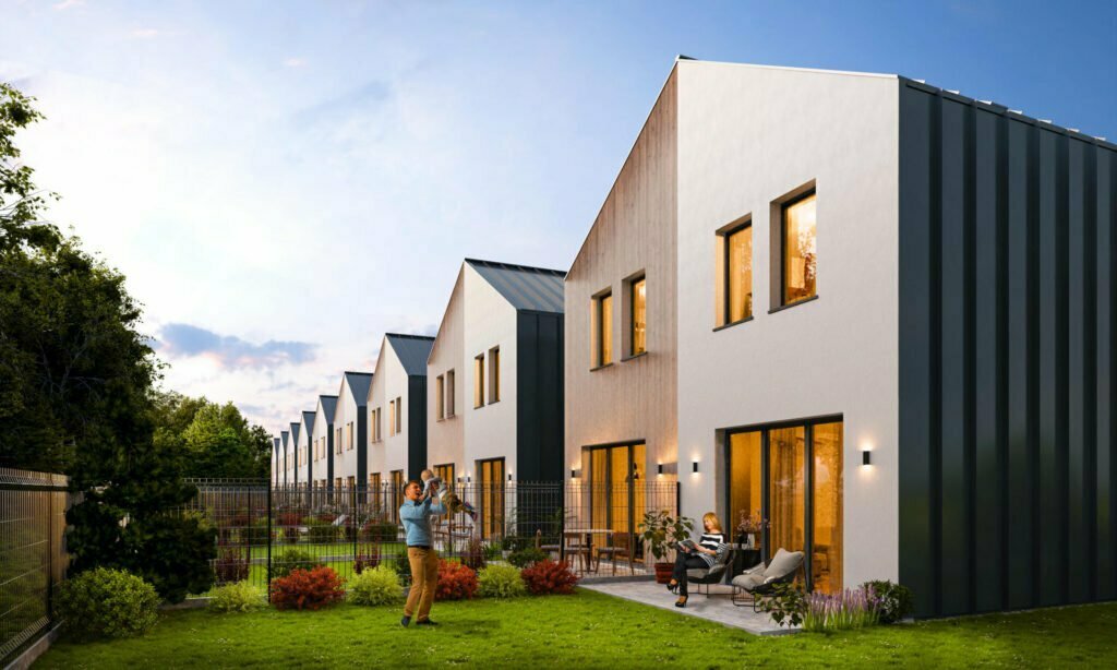 Wizualizacja - Osiedle Lawendowe
