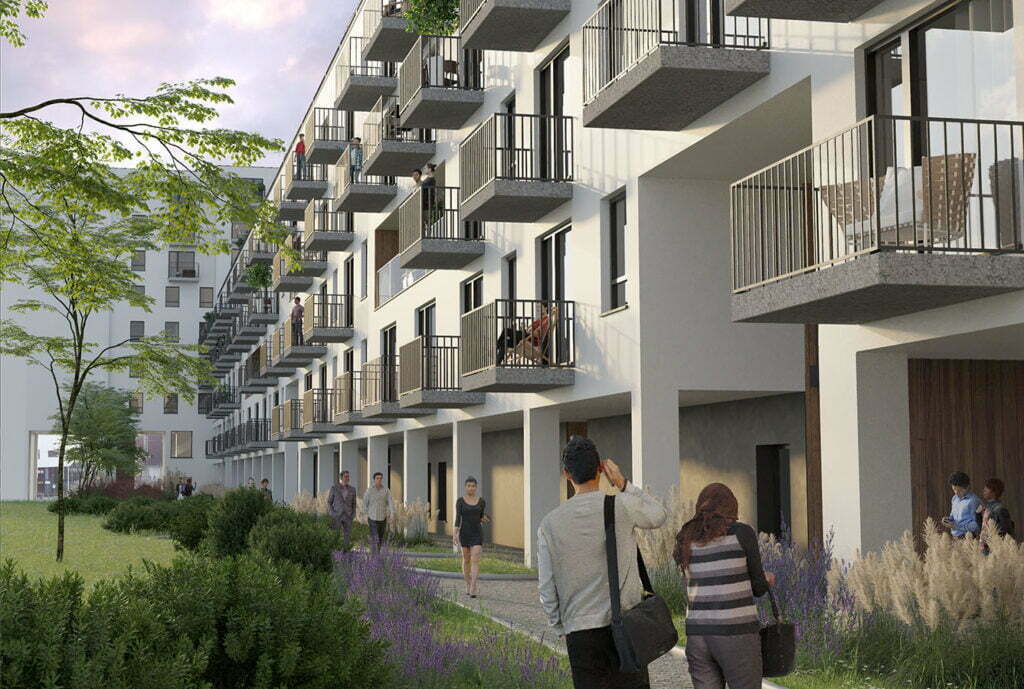 Wizualizacja - Apartamenty Nowy Tarchomin