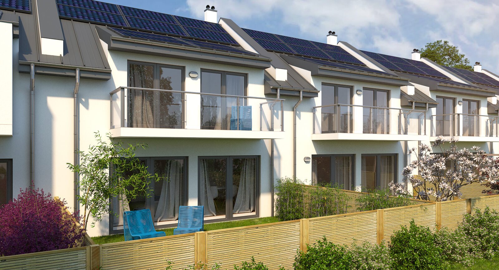 słoneczne przedmieście