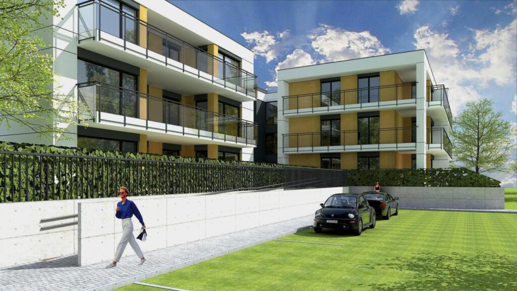 Wizualizacja - Apartamenty Laurowe