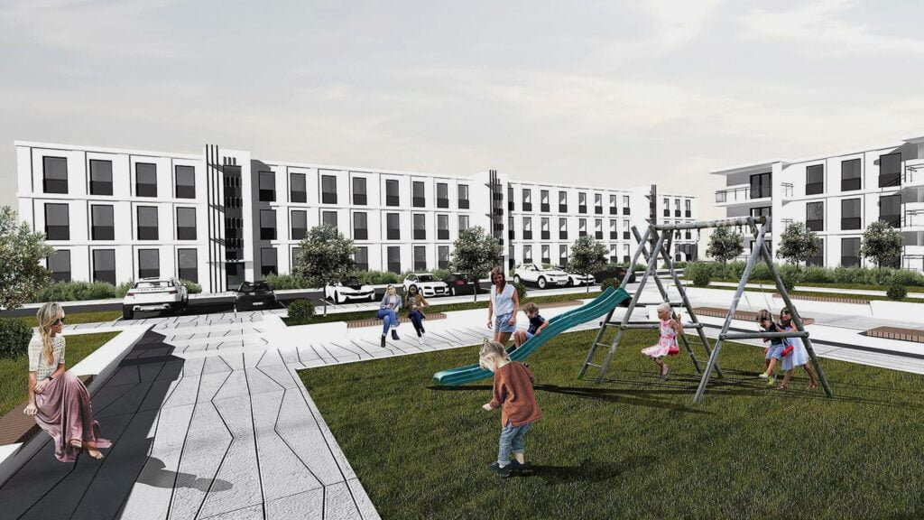 Wizualizacja - Osiedle Park Cegielnia