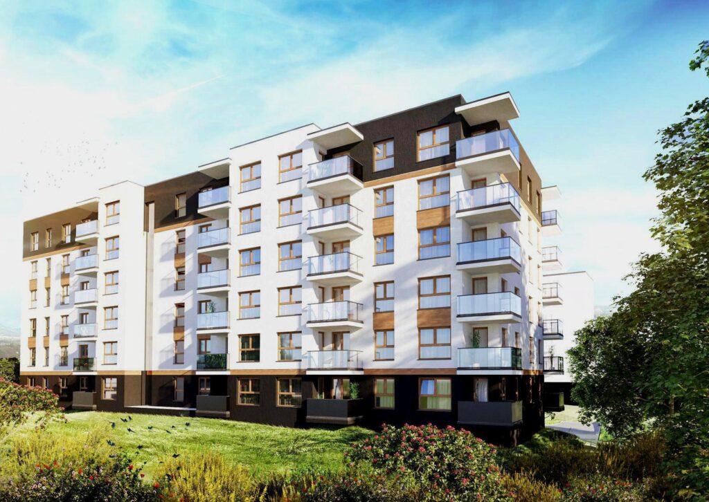 Wizualizacja - Apartamenty Bursztynowa
