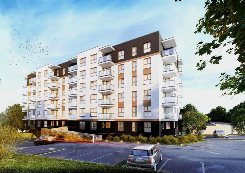 Wizualizacja - Apartamenty Bursztynowa