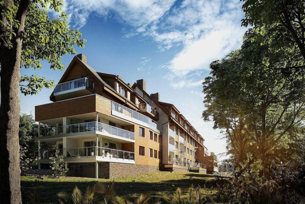 Wizualizacja - Apartamenty Forest Park