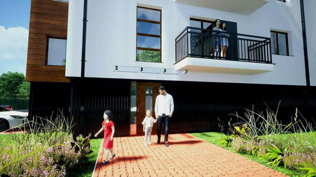 Wizualizacja - Apartamenty Teresin