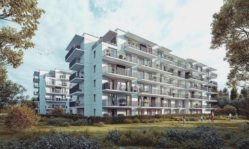 Wizualizacja - Apartamenty Zasole