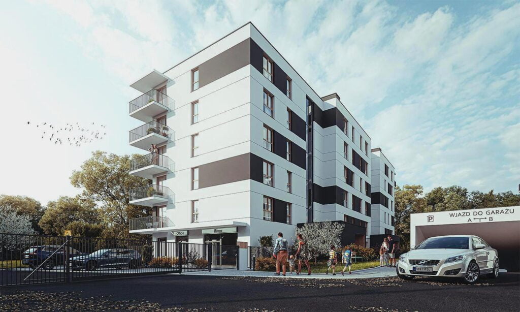 Wizualizacja - Apartamenty Zasole