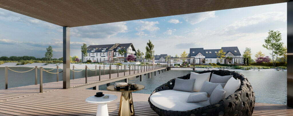 Wizualizacja - Apartamenty Dawny Wolin