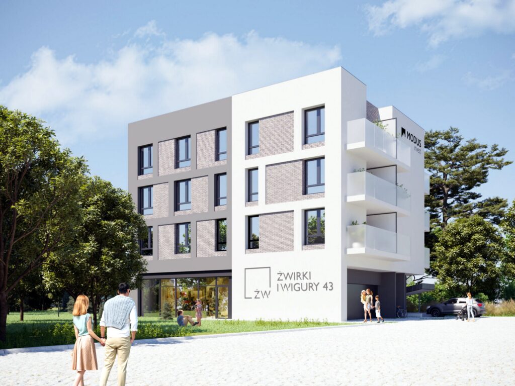 Wizualizacja - Żwirki i Wigury 43