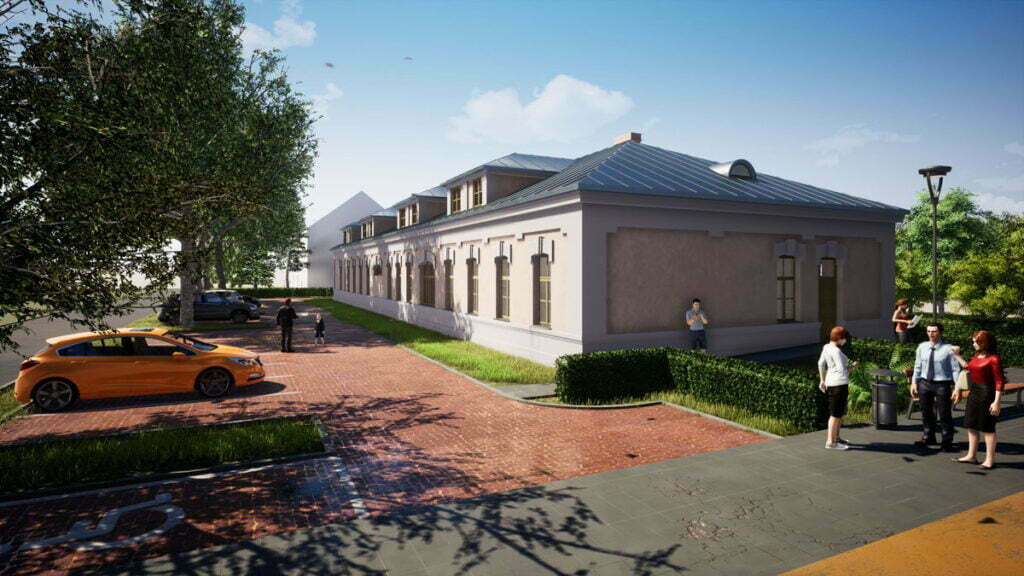 Wizualizacja - Koszary 16