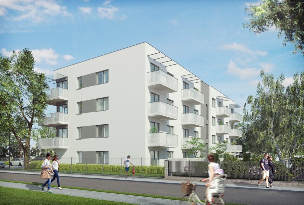 Wizualizacja - Okrzei 21