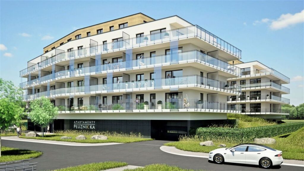 Wizualizacja - Apartamenty Płużnicka