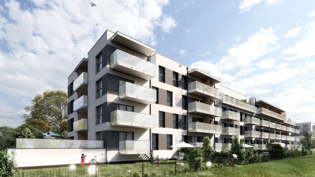 Wizualizacja - Raszyńska Residence etap III