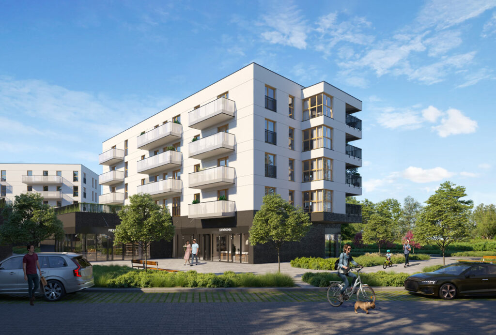 Wizualizacja - Nowe Miasto Polesie etap IIIa