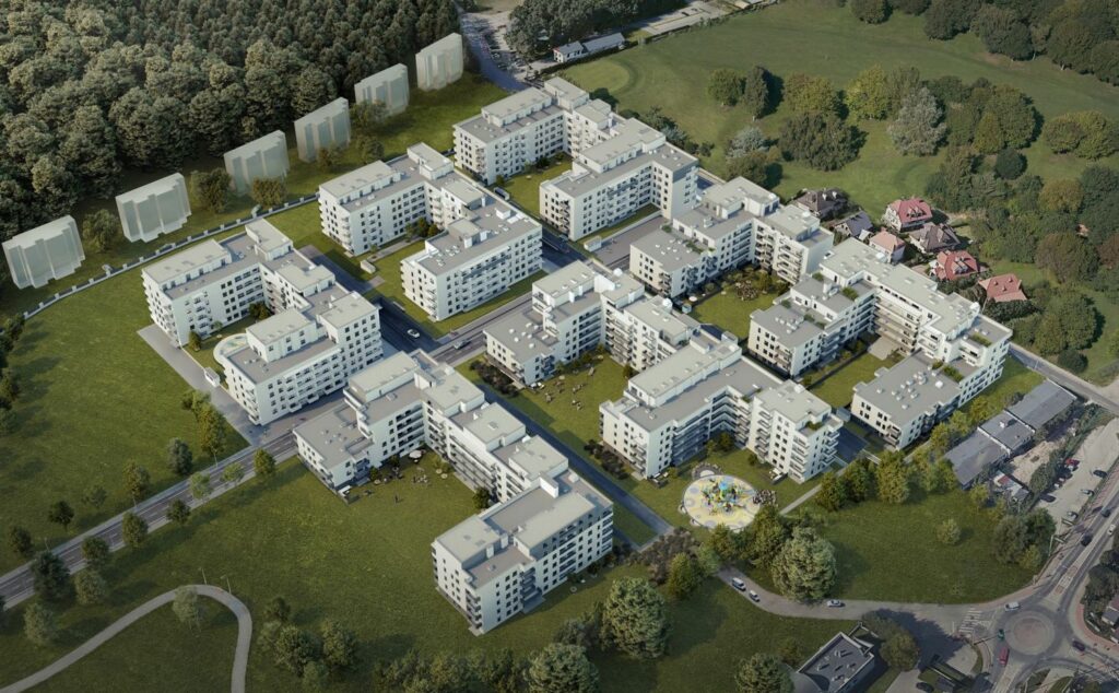 Wizualizacja - Skrajna bud A2 II etap