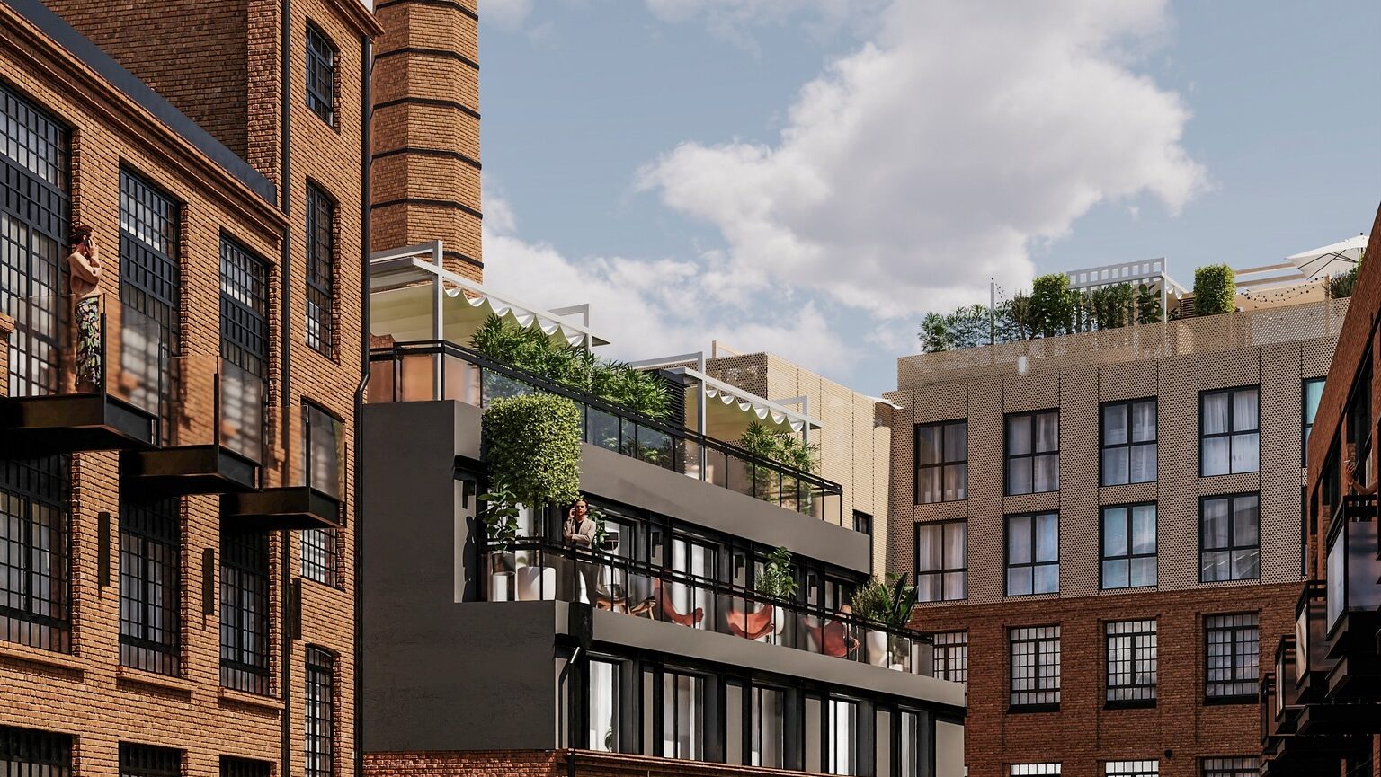 Lofty w Fabryce Jedwabiu