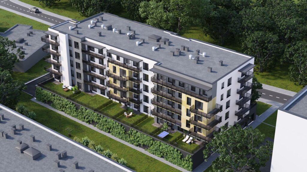 Wizualizacja - Nowe Sady 85
