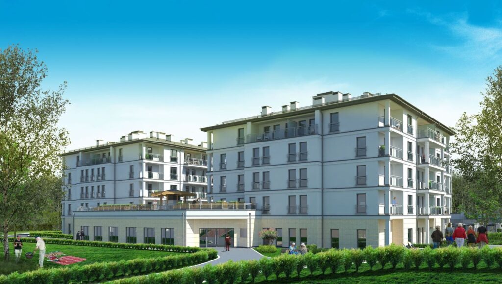 Wizualizacja - Kompleks Senioralny Ostoja Seniora