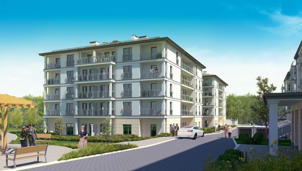 Wizualizacja - Kompleks Senioralny Ostoja Seniora