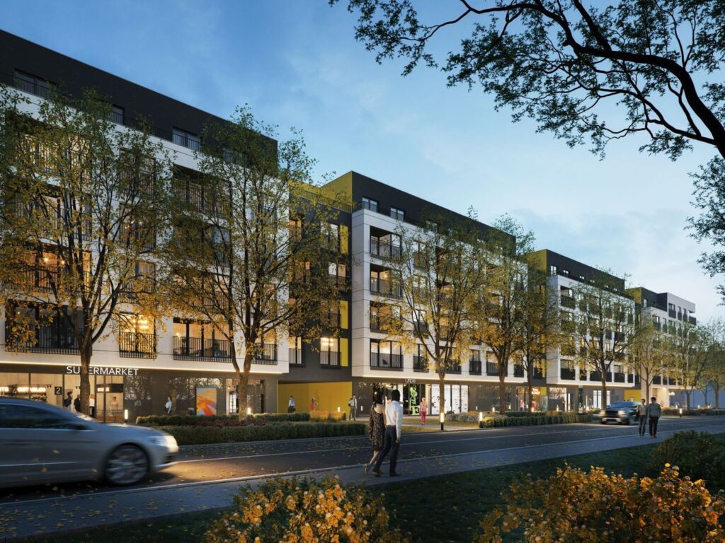 Wizualizacja - Apartamenty Dębowa
