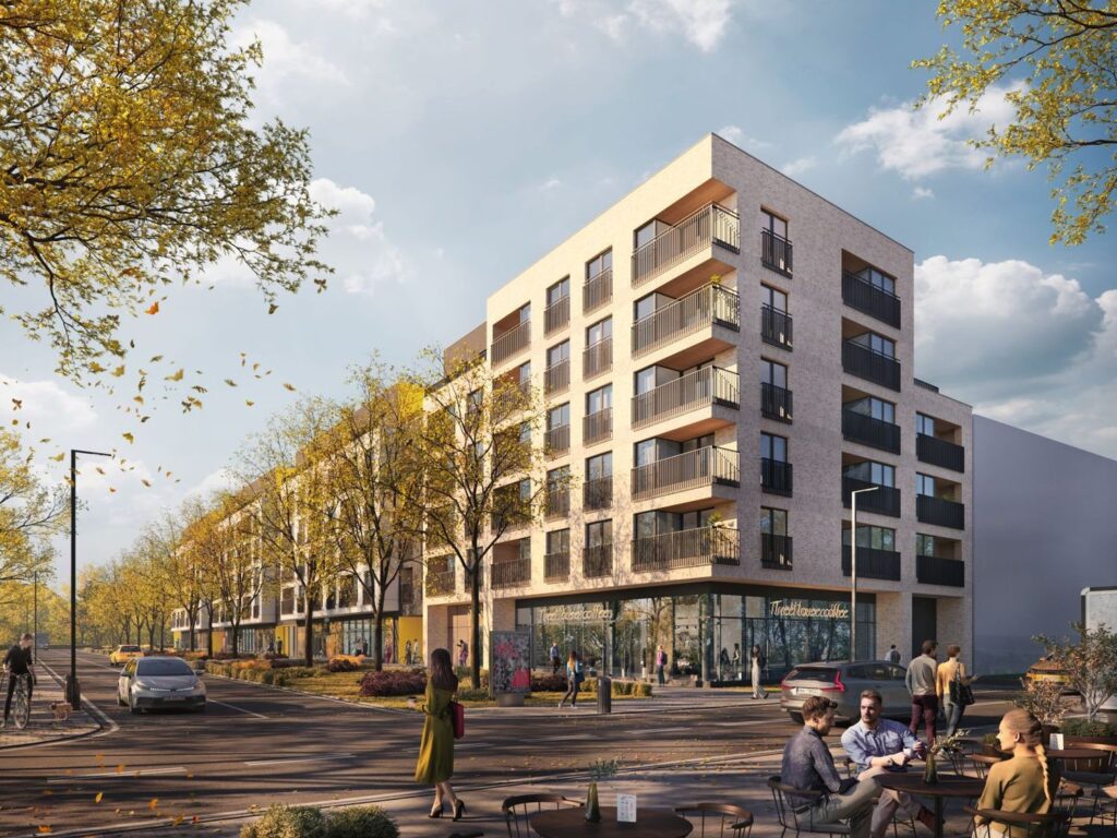 Wizualizacja - Apartamenty Dębowa