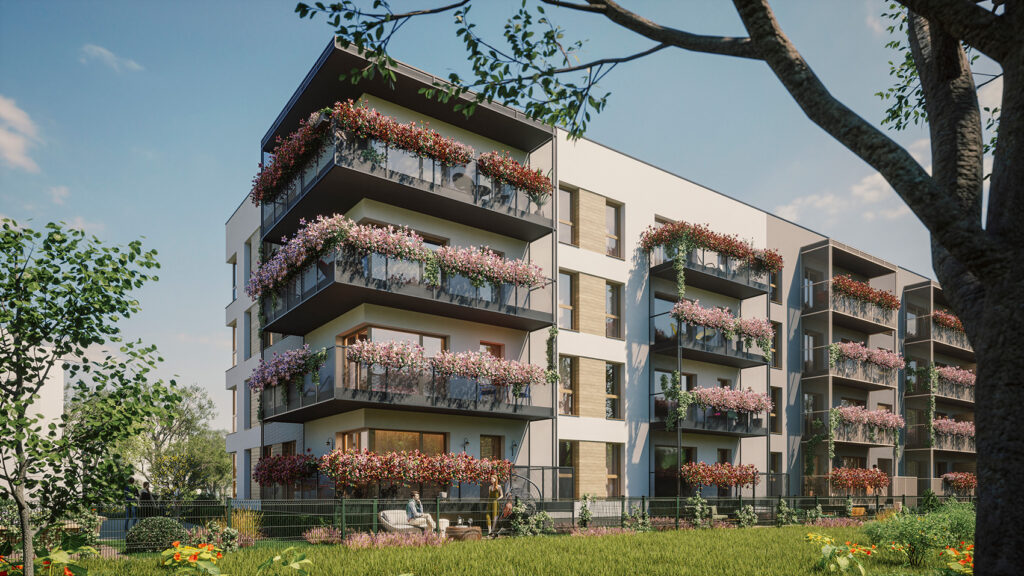 Wizualizacja - Przystań Retkinia