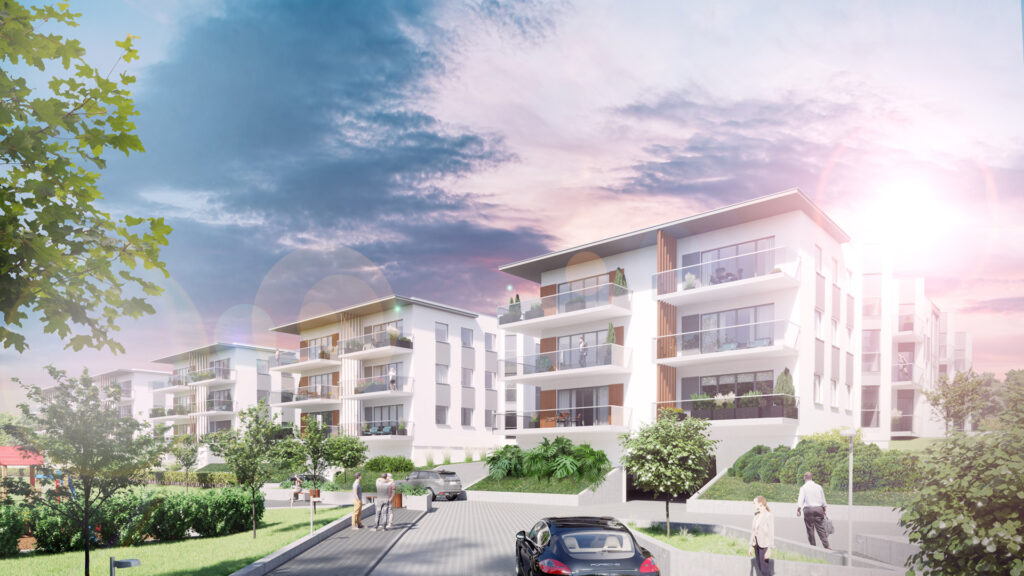 Wizualizacja - River House etap II