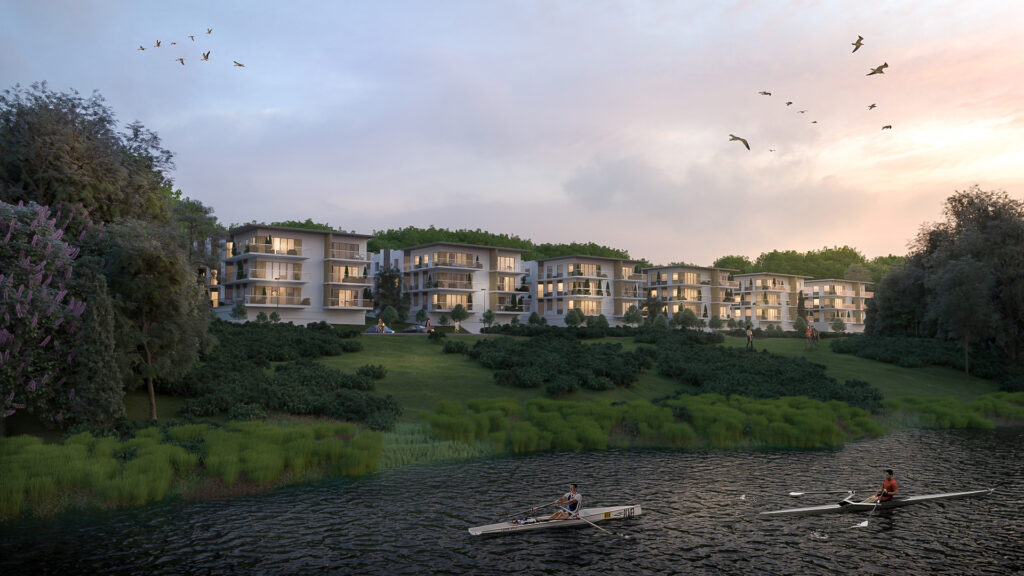 Wizualizacja - River House etap II