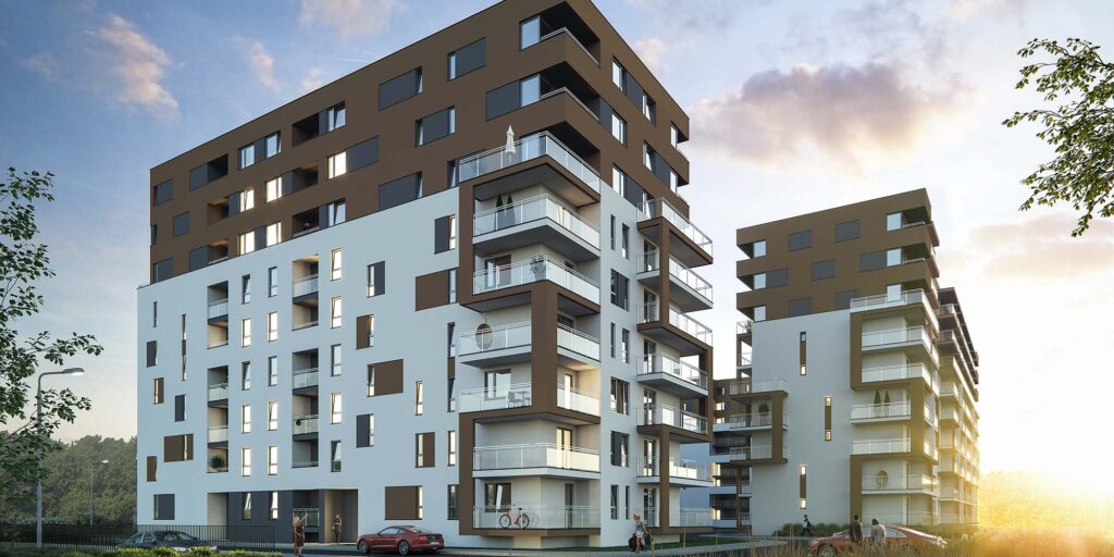 Wizualizacja - Osiedle Europejskie etap Oslo