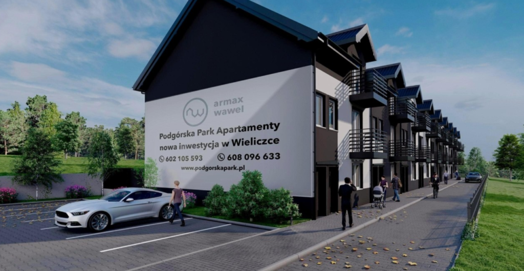 Wizualizacja - Podgórska Park Apartamenty