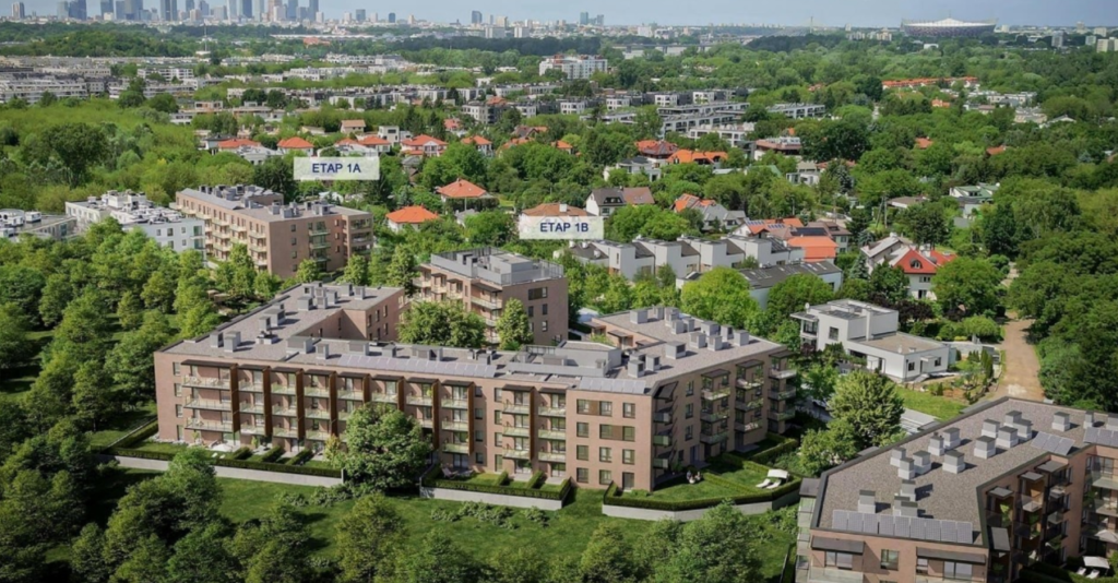 Wizualizacja - Spokojny Mokotów