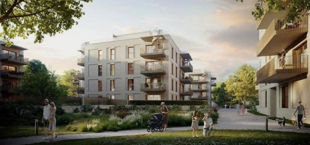 Wizualizacja - Apartamenty przy Parku Szczytnickim